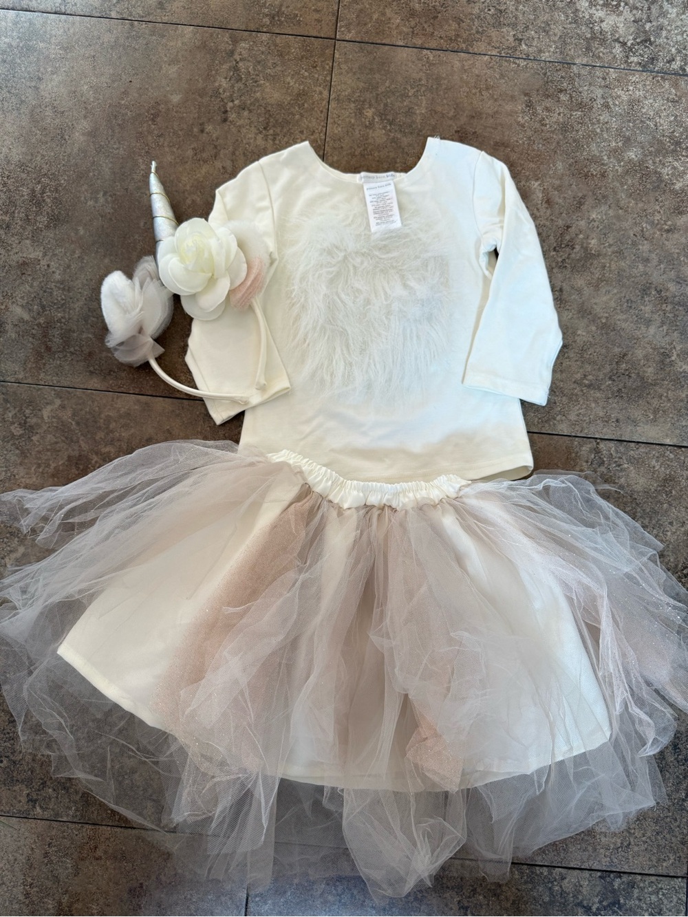 Pottery Barn kids Halloween unicorn costume